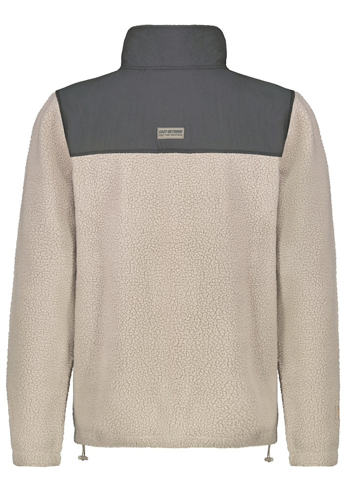 H20001M21484B2 AUTHENTIC STYLE men - Fleecejacke 20400 slate grey