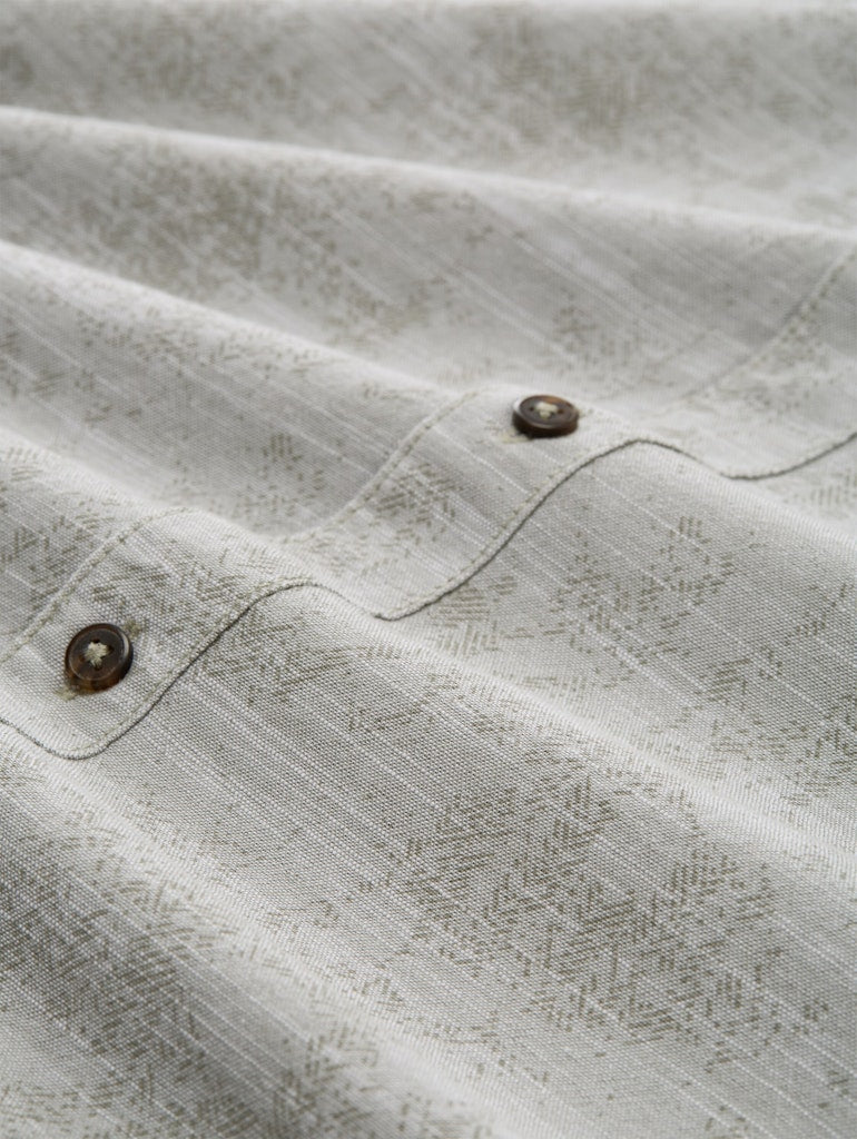 1049592 TOM TAILOR men - Hemd 39660 greyish olive tonal design