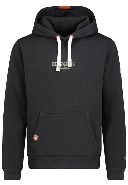 H10600BC21554A2 - AUTHENTIC STYLE men - Hoodie mit Stickmotiv 23400 dark grey
