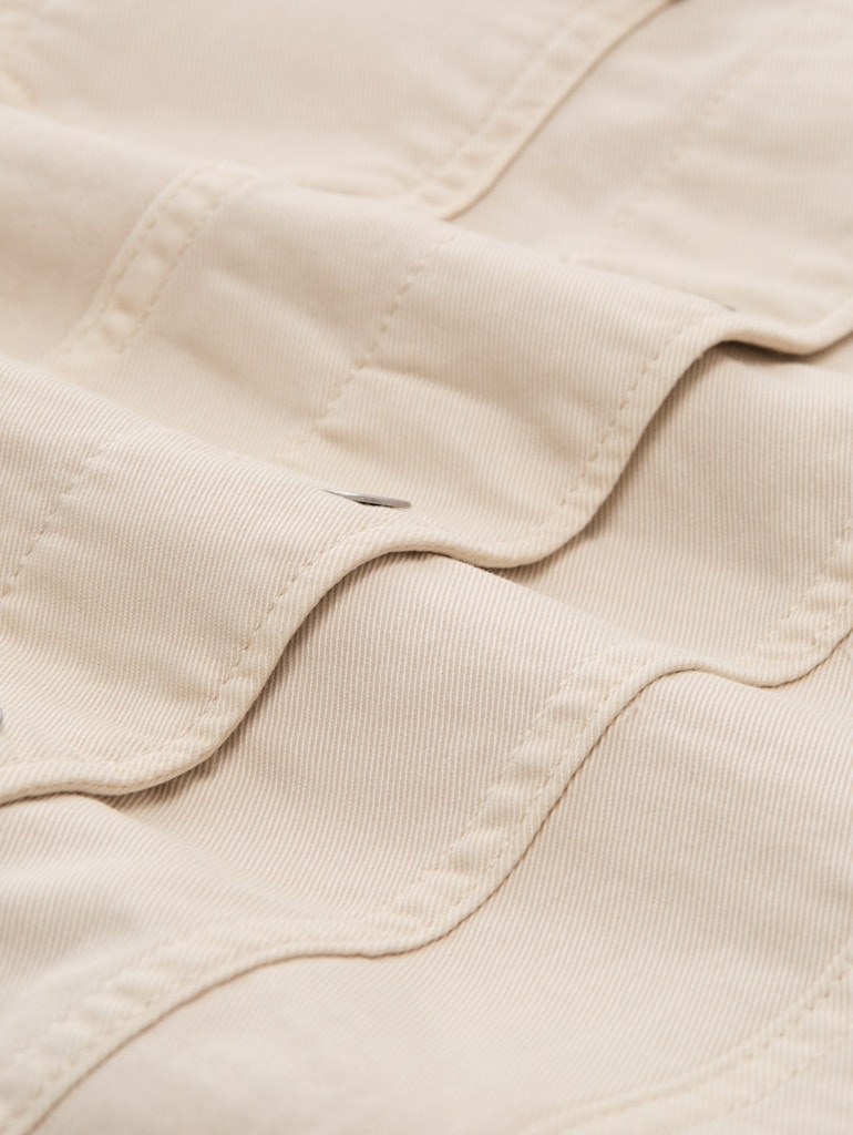 1050531 TOM TAILOR wmn - Jeansjacke 40487 stone sand beige