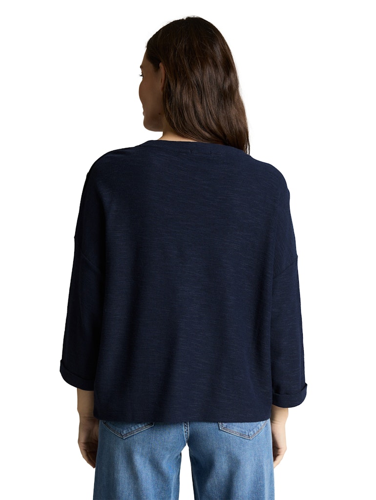 1050420 TOM TAILOR wmn - Shirt 10668 navy