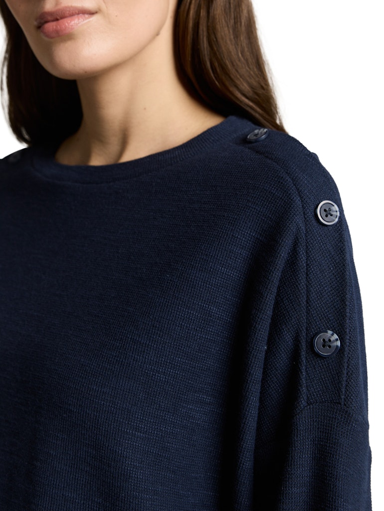 1050420 TOM TAILOR wmn - Shirt 10668 navy