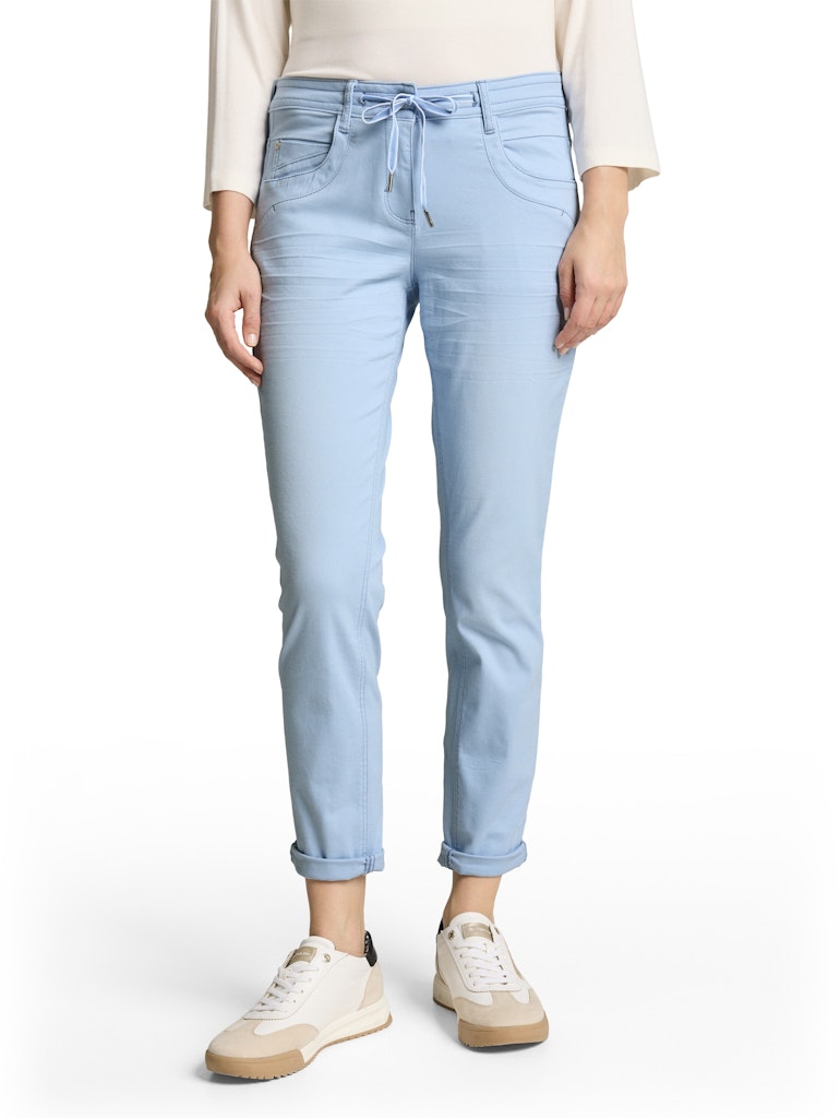 1040963 TOM TAILOR wmn - Hose tapered relaxed 11270 bright blue