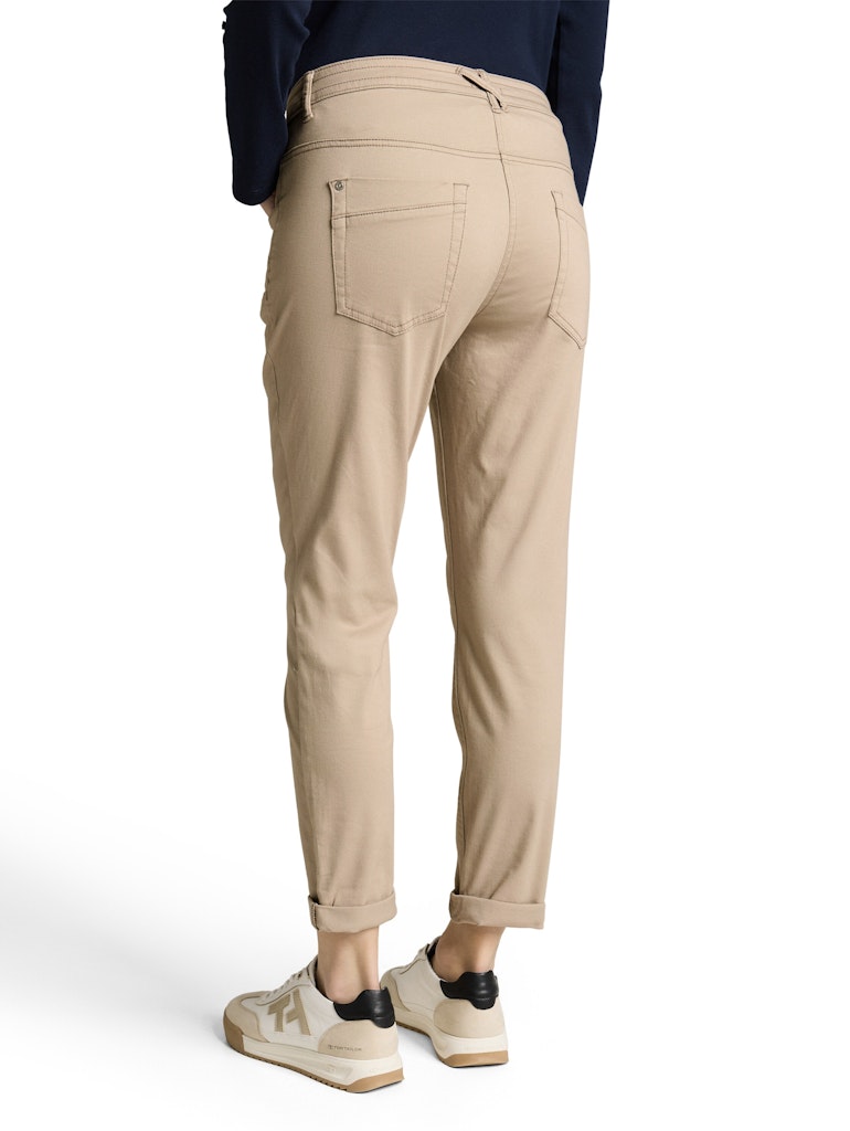 1040963 TOM TAILOR wmn - Hose tapered relaxed 32208 ashbeige