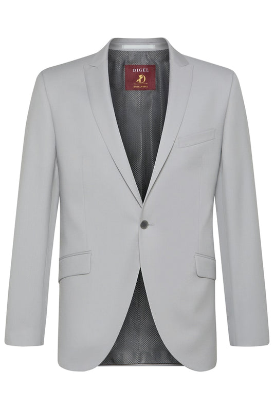 1160926 RAYMOND - DIGEL Ceremony Sakko slim fit 46 hellgrau