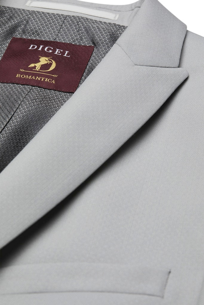 1160926 RAYMOND - DIGEL Ceremony Sakko slim fit 46 hellgrau