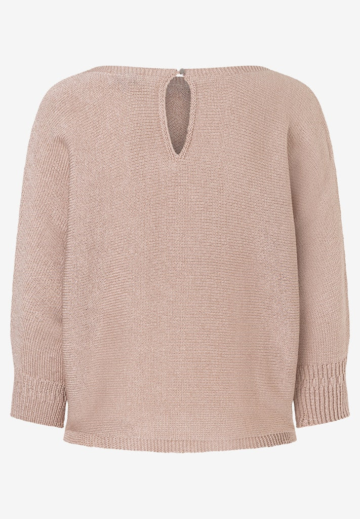 61811471 MORE&MORE - Dolman Pullover 3/4 Sleeve 0214 powder beige