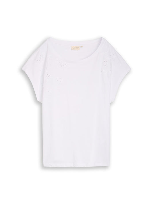 1050469 TOM TAILOR wmn - Shirt 20000 white