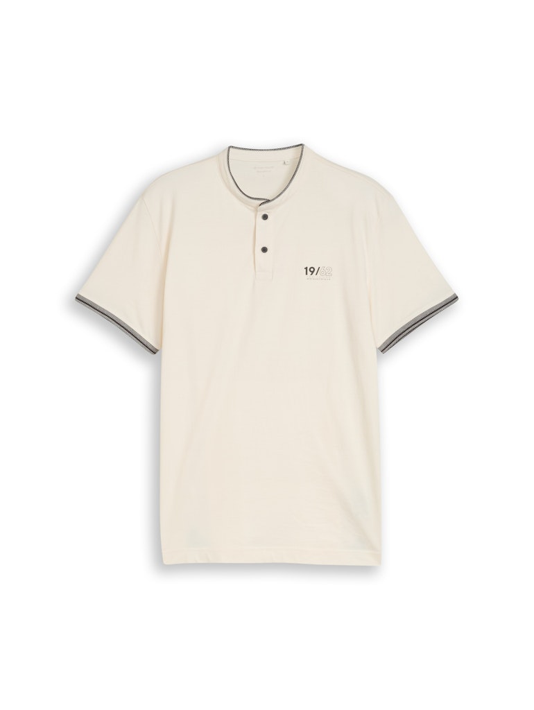 1050196 TOM TAILOR men - T-Shirt 10348 gardenia white