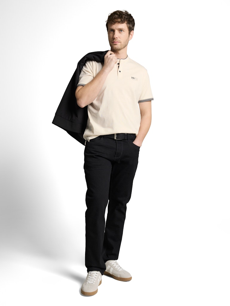 1050196 TOM TAILOR men - T-Shirt 10348 gardenia white