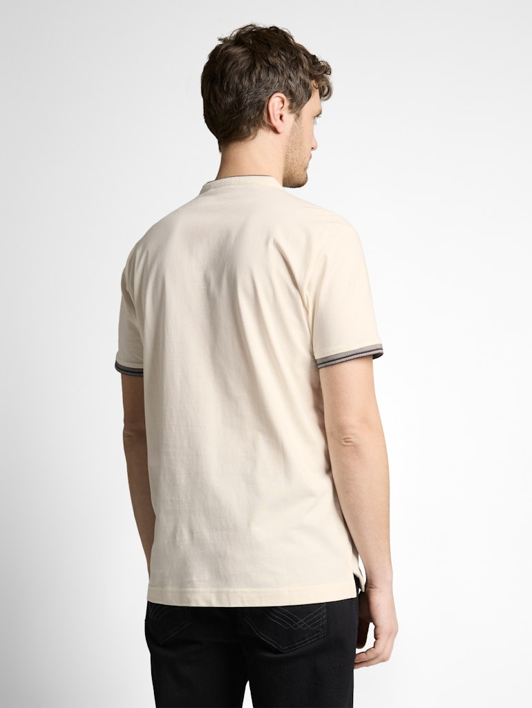 1050196 TOM TAILOR men - T-Shirt 10348 gardenia white