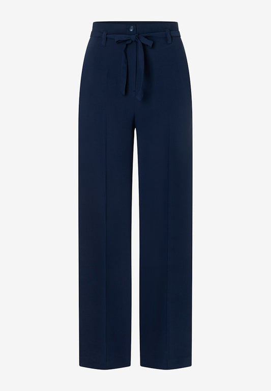 61024053 MORE&MORE - Fluent Wide Leg Pants 0373 classic blue