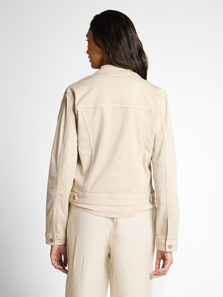 1050531 TOM TAILOR wmn - Jeansjacke 40487 stone sand beige