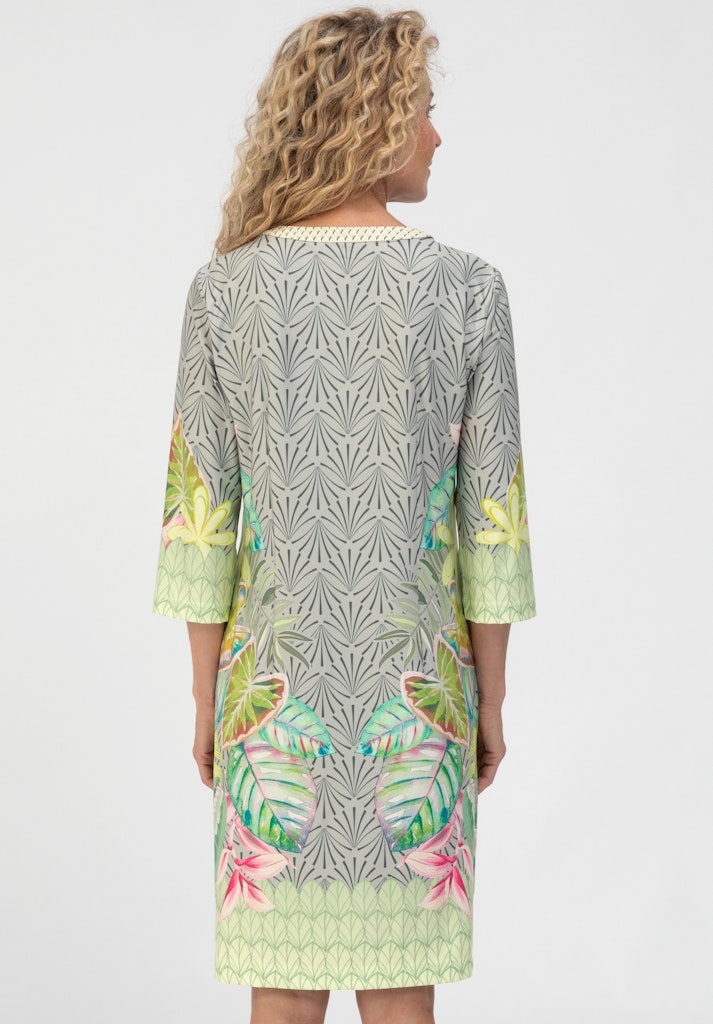 77008 BIANCA - DANILO Kleid 599 green mix
