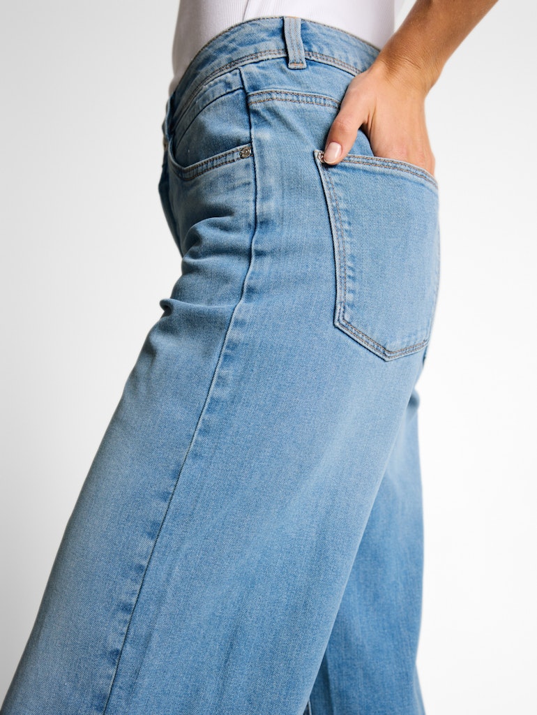 1050399 TOM TAILOR wmn - TTNELMA CULOTTE Jeans 10112 clean light stone blue denim