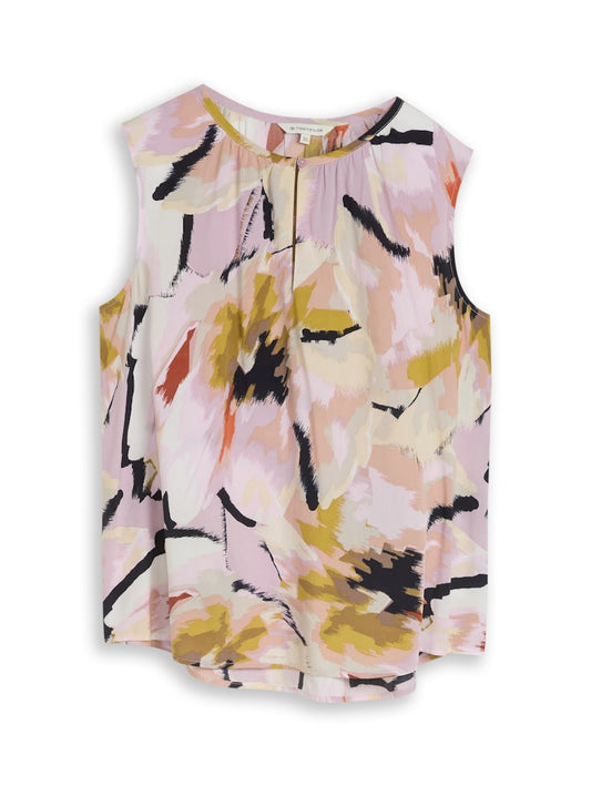 1049810 TOM TAILOR wmn - Blusentop 39736 big abstract flower print