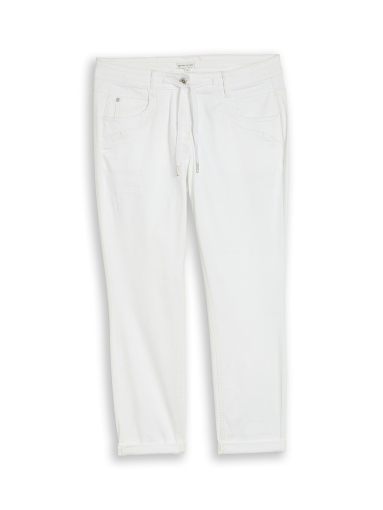1040963 TOM TAILOR wmn - Hose tapered relaxed 20000 white