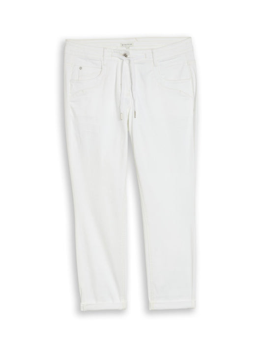 1040963 TOM TAILOR wmn - Hose tapered relaxed 20000 white