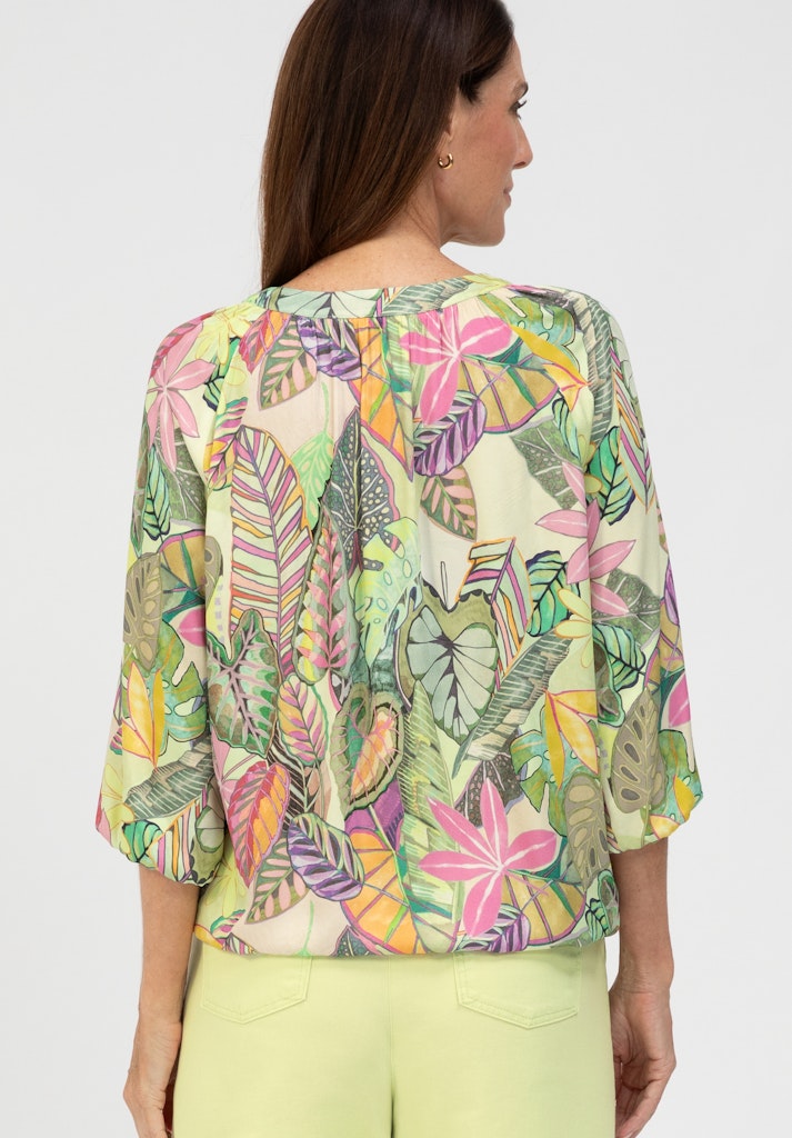 75029 BIANCA - RANA Bluse 599 green mix