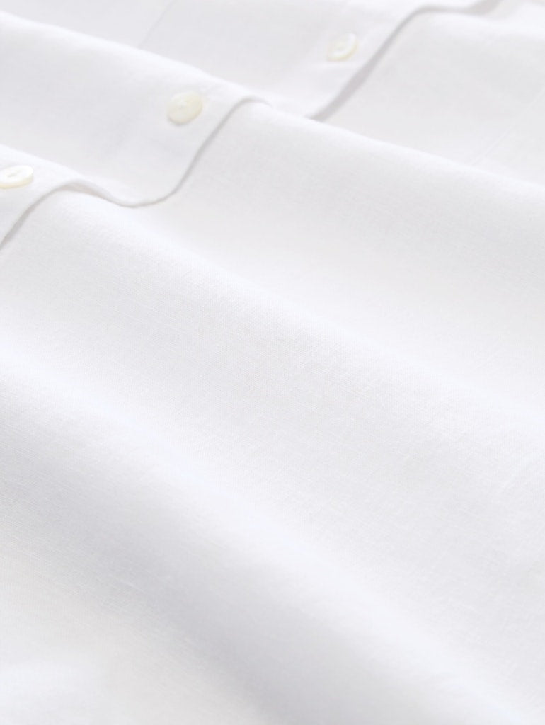1049823 TOM TAILOR wmn - Leinenbluse 20000 white