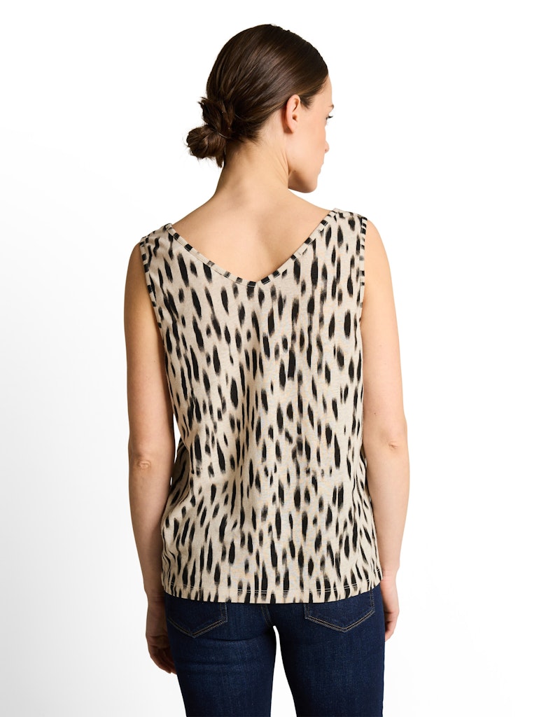 1050476 TOM TAILOR wmn - Top 39758 animal print
