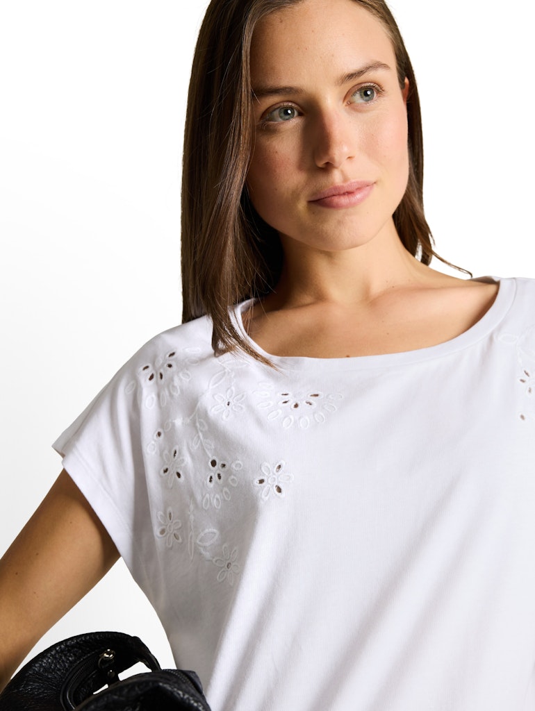 1050469 TOM TAILOR wmn - Shirt 20000 white