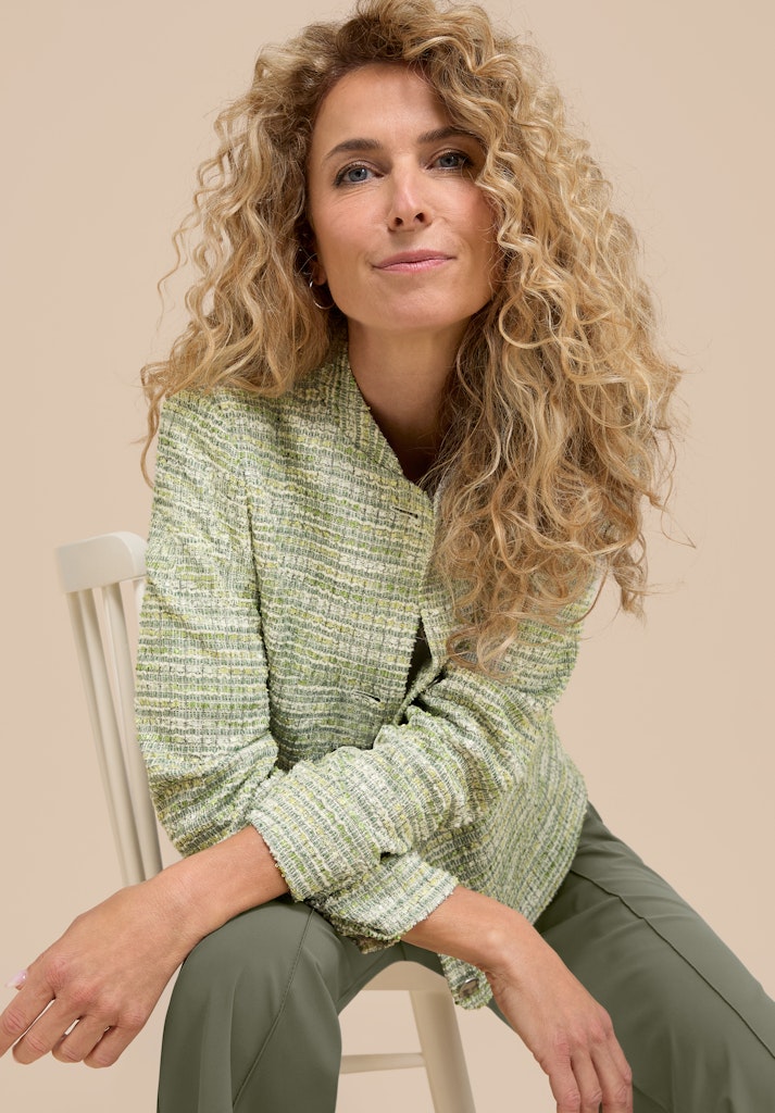 74012 BIANCA - KATHI Blazer 599 green mix
