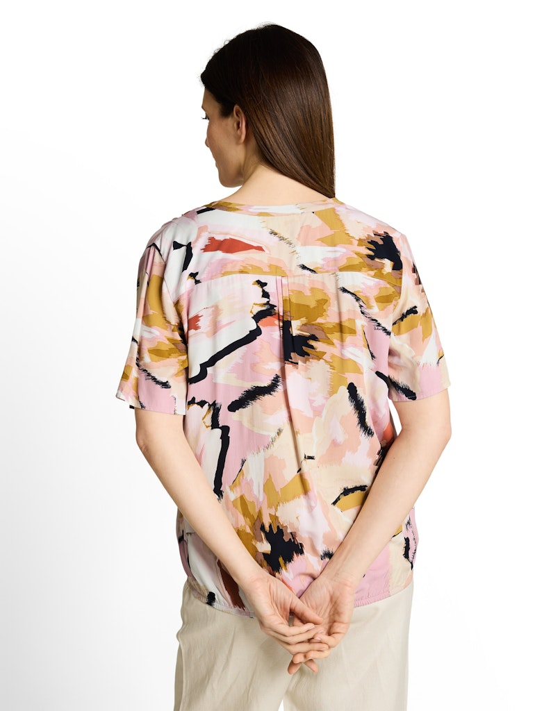 1049796 TOM TAILOR wmn - Schlupfbluse 39736 big abstract flower print