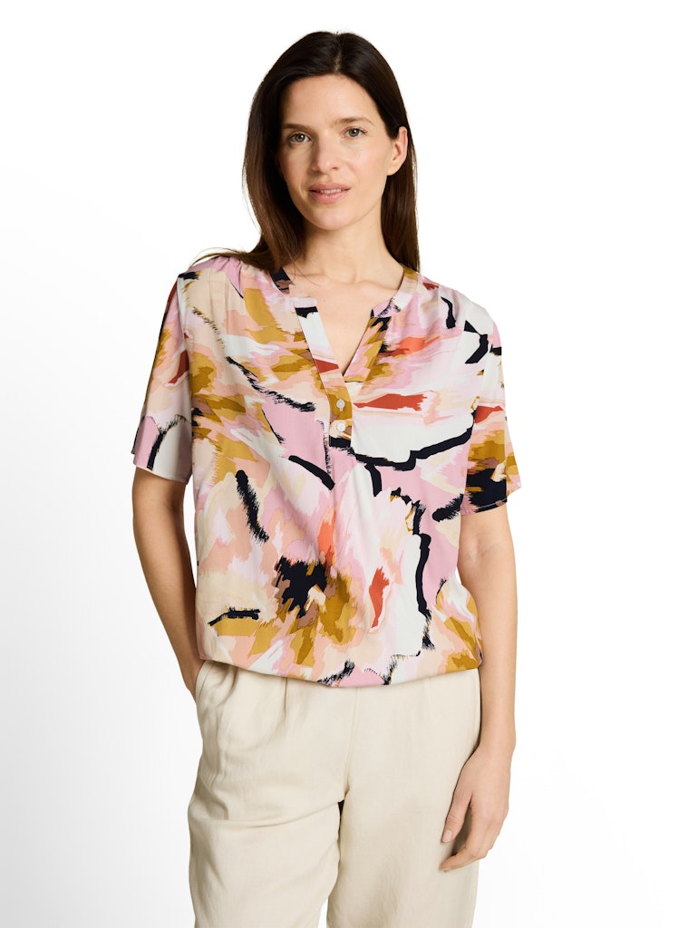 1049796 TOM TAILOR wmn - Schlupfbluse 39736 big abstract flower print