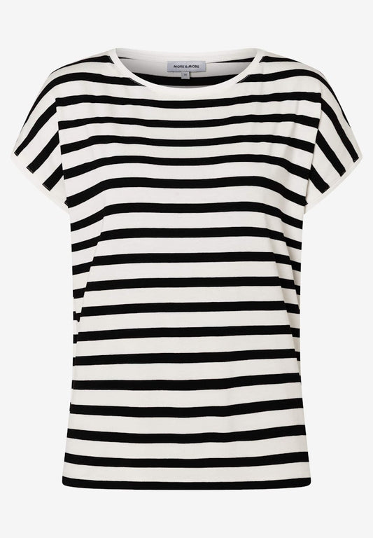 61820552 MORE&MORE - Striped Shirt 2790 graphical print