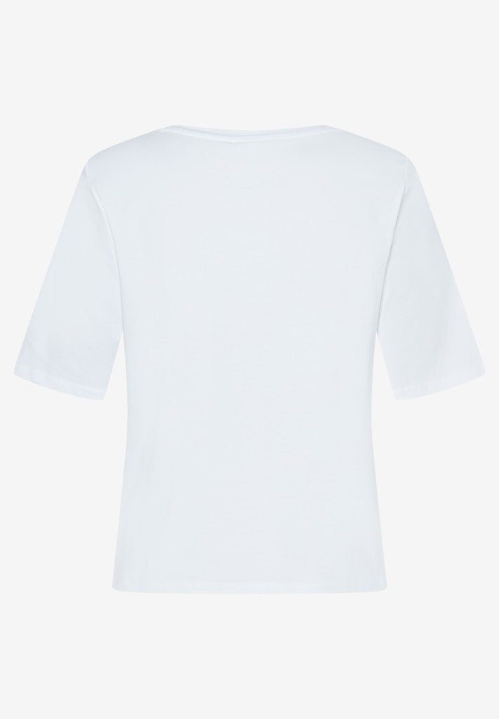 61030005 MORE&MORE - Shirt with Print Limoncello 0010 white