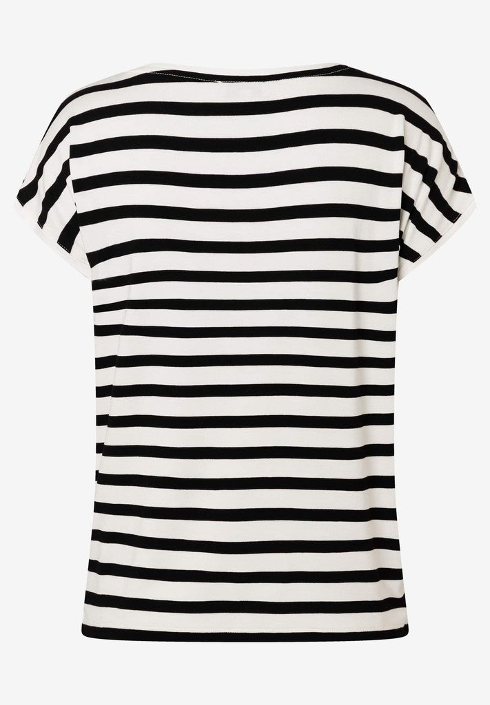 61820552 MORE&MORE - Striped Shirt 2790 graphical print