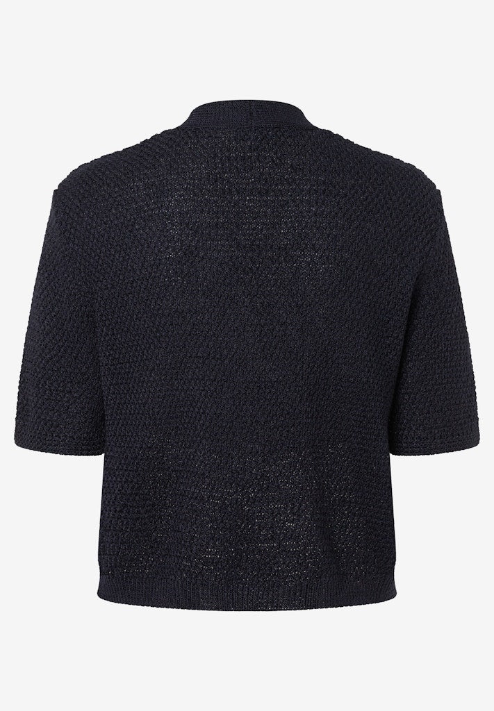 61821474 MORE&MORE - Ajour Cardigan 0375 navy
