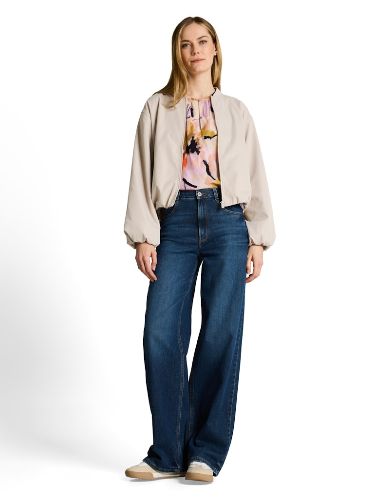 1049810 TOM TAILOR wmn - Blusentop 39736 big abstract flower print