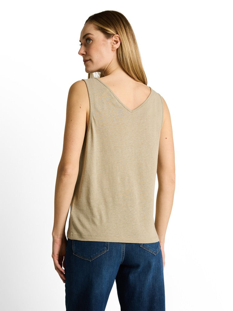 1050476 TOM TAILOR wmn - Top 11863 silver olive