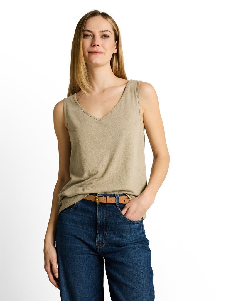 1050476 TOM TAILOR wmn - Top 11863 silver olive