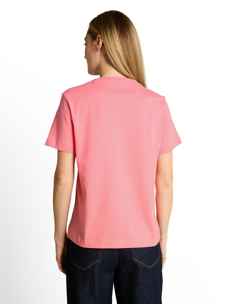 1050414 TOM TAILOR wmn - T-Shirt 40506 soft fuchsia pink