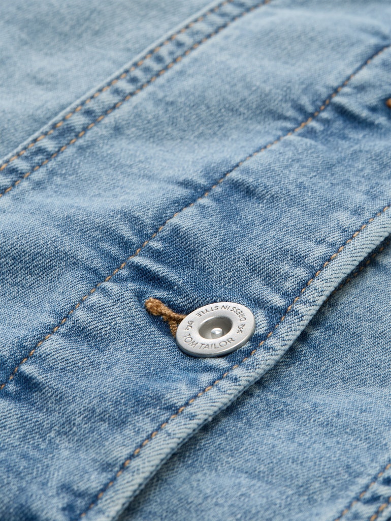 1050543 TOM TAILOR wmn - Jeansjacke 10112 bleached