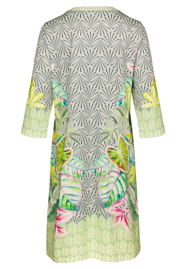 77008 BIANCA - DANILO Kleid 599 green mix