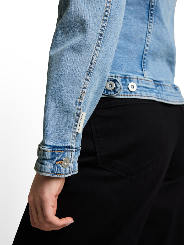1050543 TOM TAILOR wmn - Jeansjacke 10112 bleached