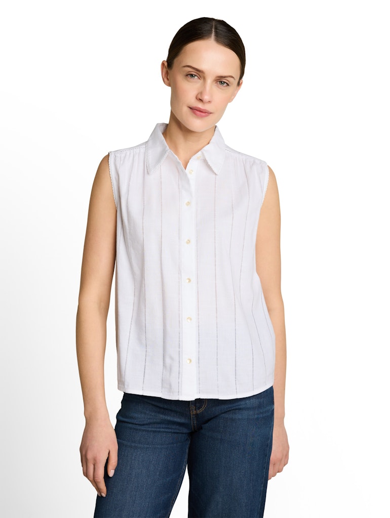 1051075 TOM TAILOR wmn - Blusentop 20000 white