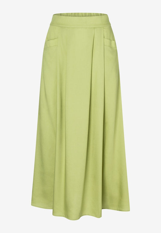 61035001 MORE&MORE - Lyocell Skirt 0603 pistachio