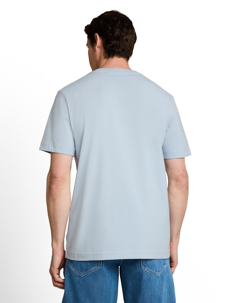 1051158 TOM TAILOR men - T-Shirt 35249 light blue grey