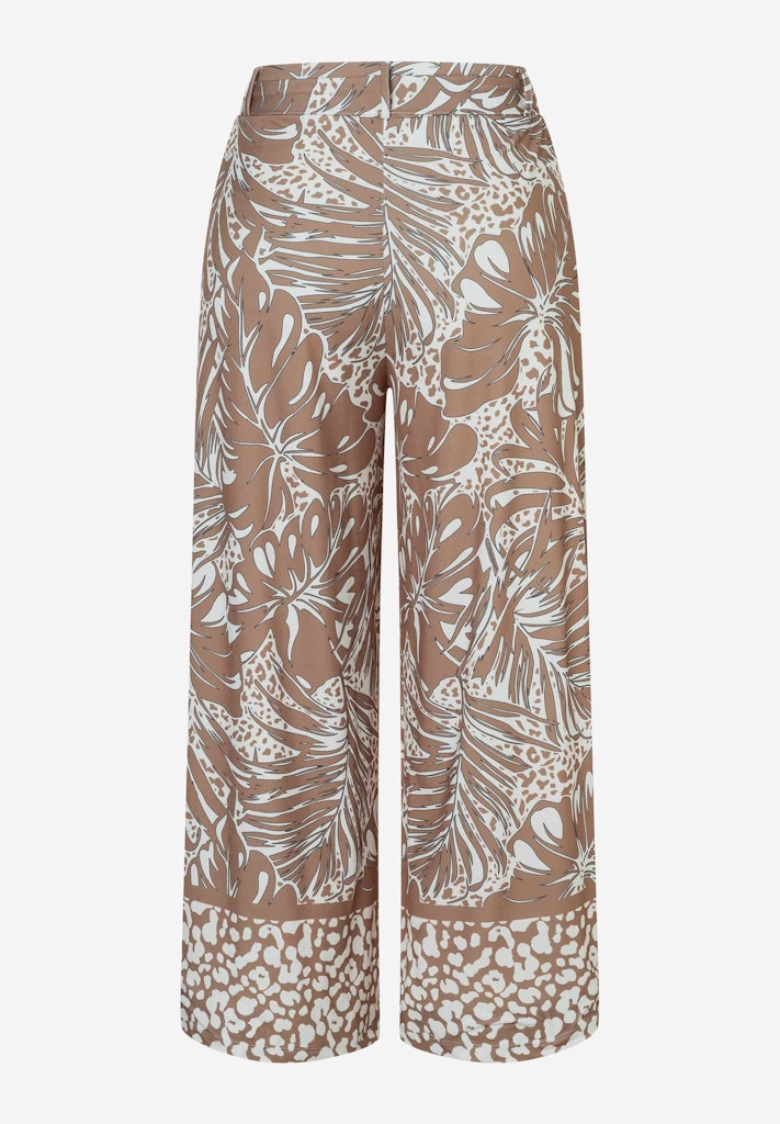 61044650 MORE&MORE - Printed Slinky Culotte 2280 lurex stripes jersey