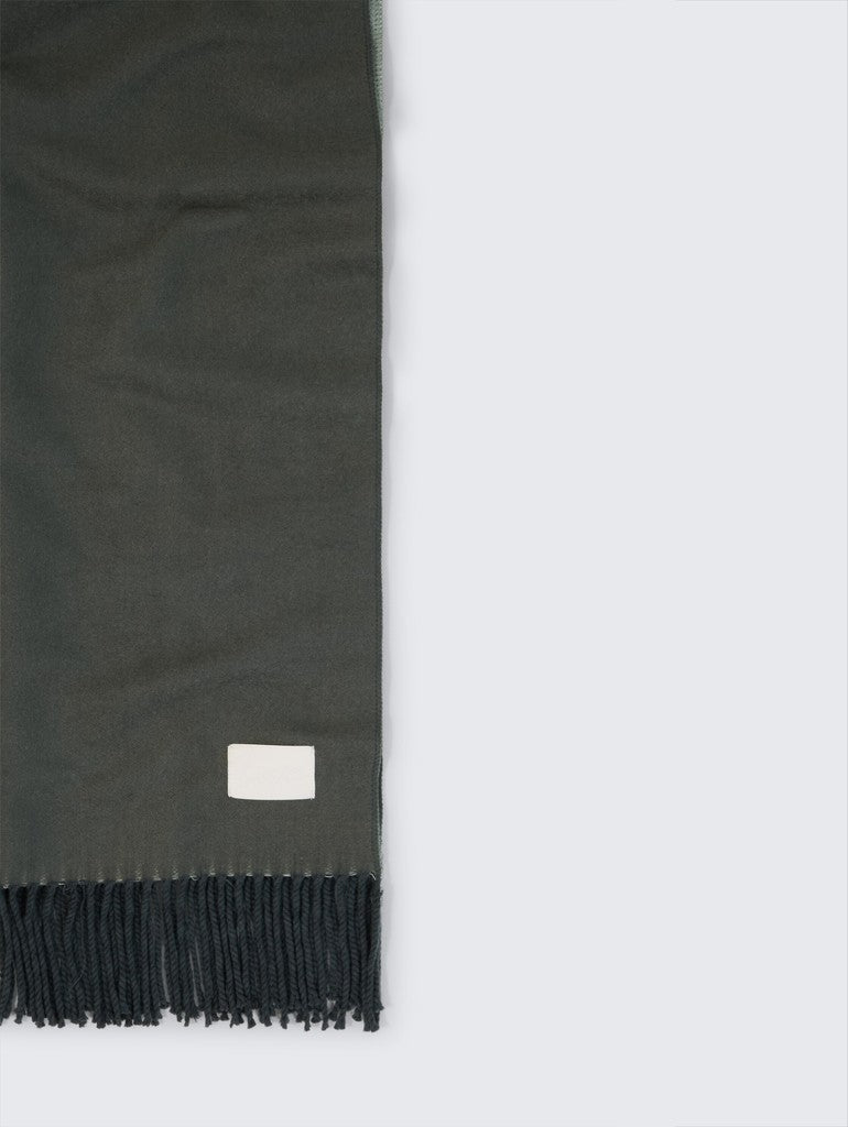 1052114 TOM TAILOR wmn - Wendeschal mit Fransen 14406 darkest olive
