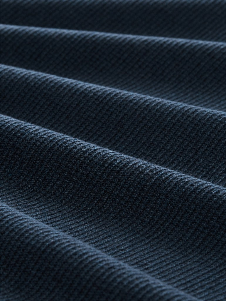 1053187 TOM TAILOR men - Strickpullover aus Baumwolle 41025 mouline blue navy
