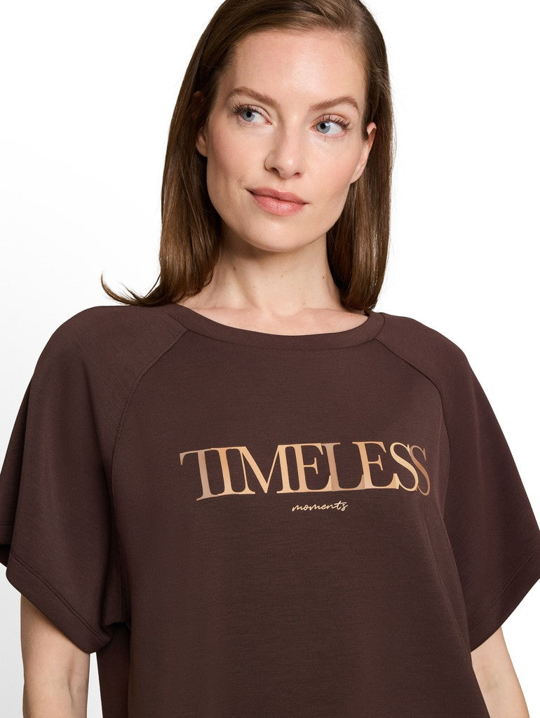 1052881 TOM TAILOR wmn - T-Shirt 13234 java dark brown