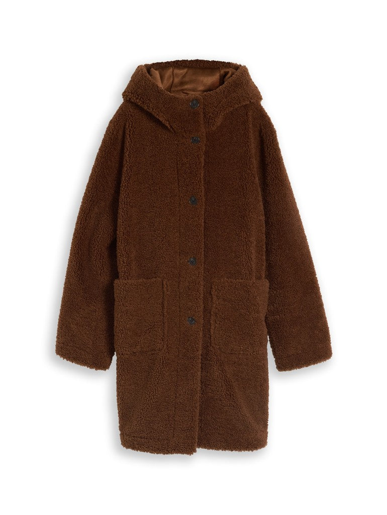 1052559 TOM TAILOR wmn - 2-in-1 Wendemantel mit Kapuze 41102 camel