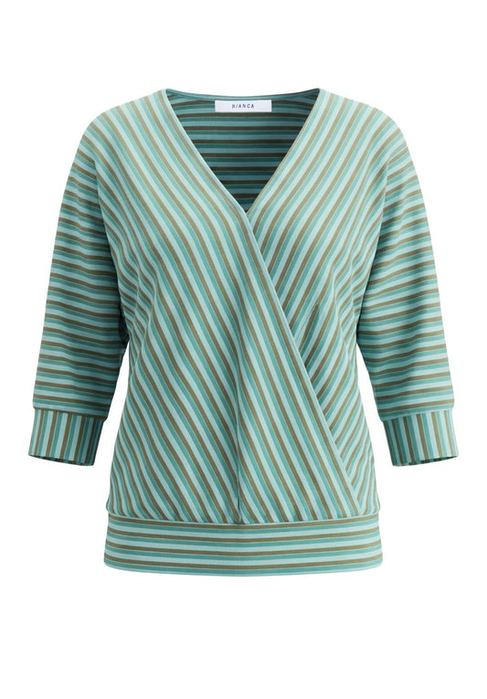 86007 BIANCA - WALLY Shirt 499 blue mix