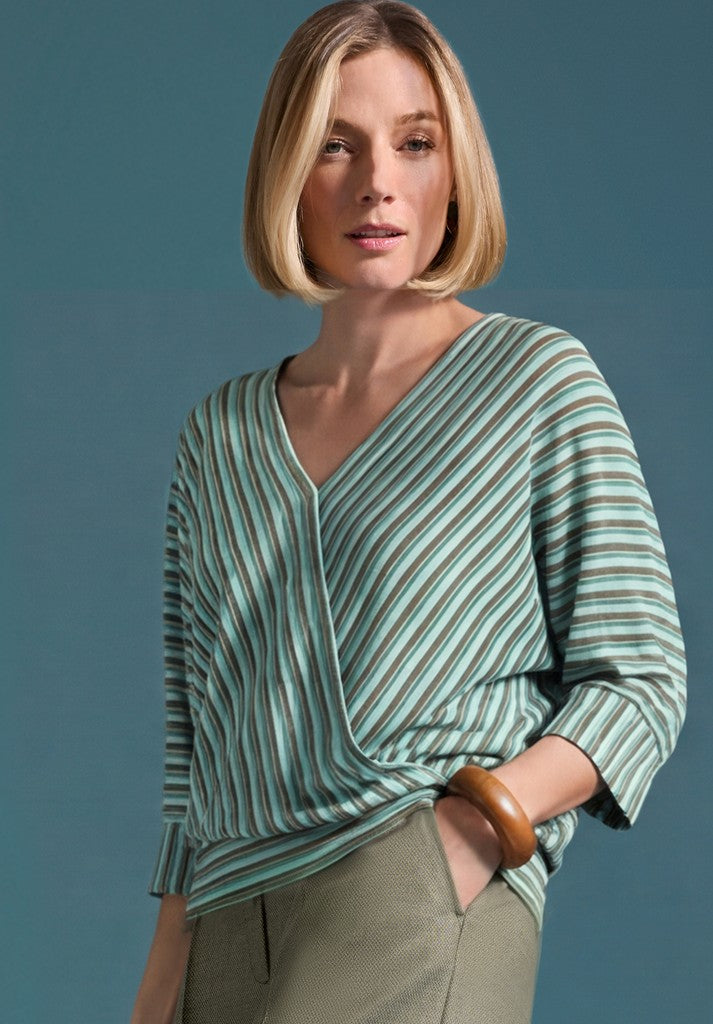 86007 BIANCA - WALLY Shirt 499 blue mix